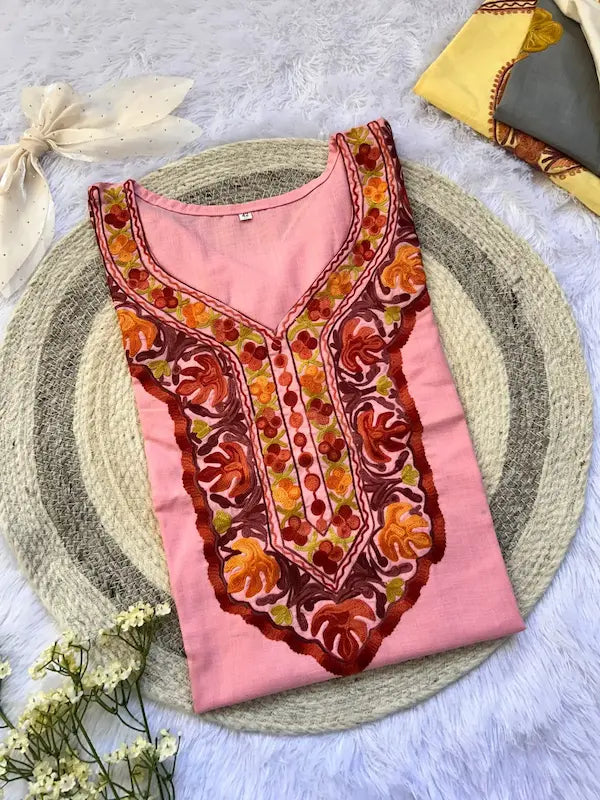 Sunehri Kashmiri Short Top