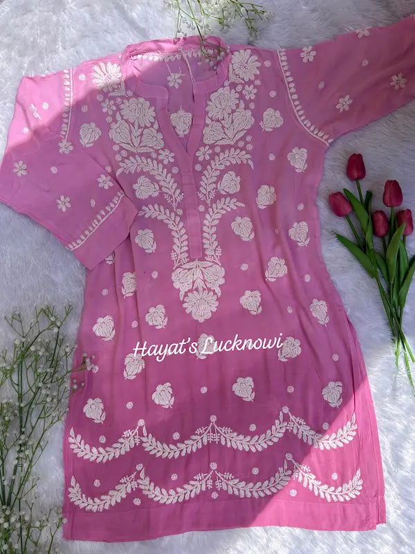 Nagina Baby Pink Premium Modal Co-ord