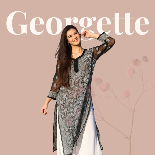 Georgette - Hayat's Lucknowi