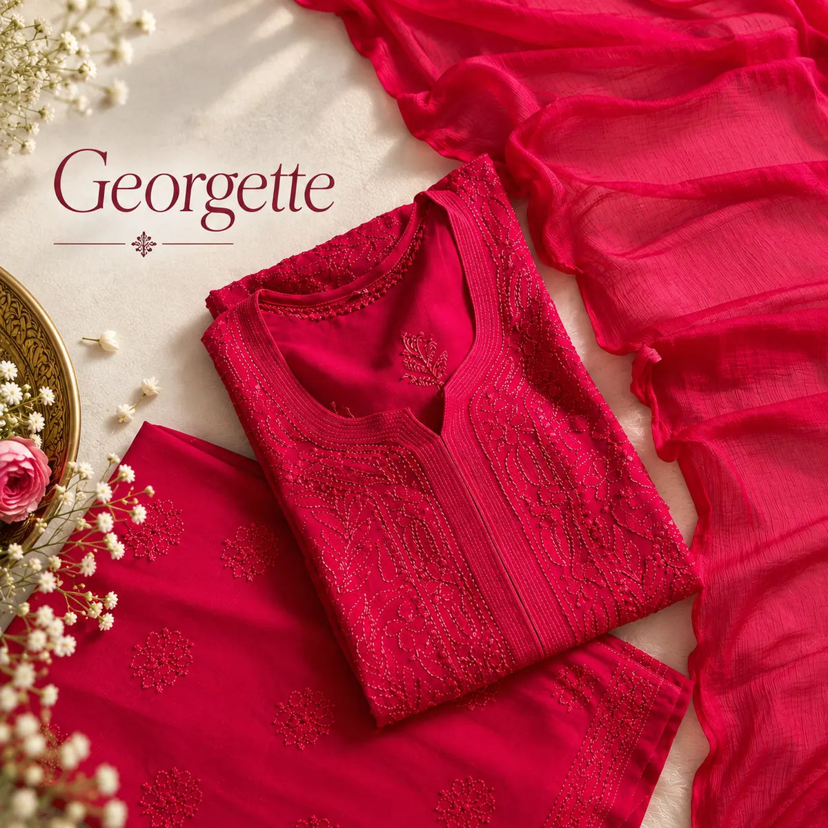 Georgette - Hayat's Lucknowi