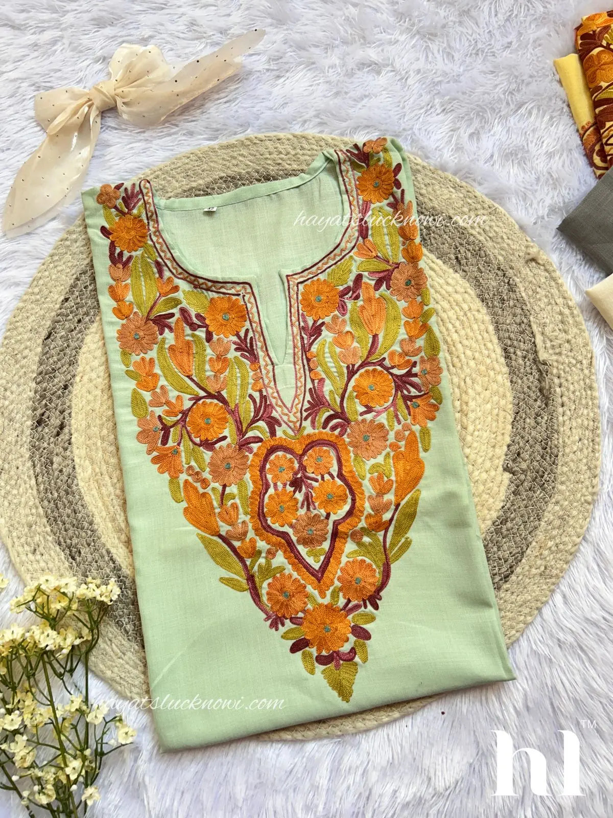 Blossom Kashmiri Short Top