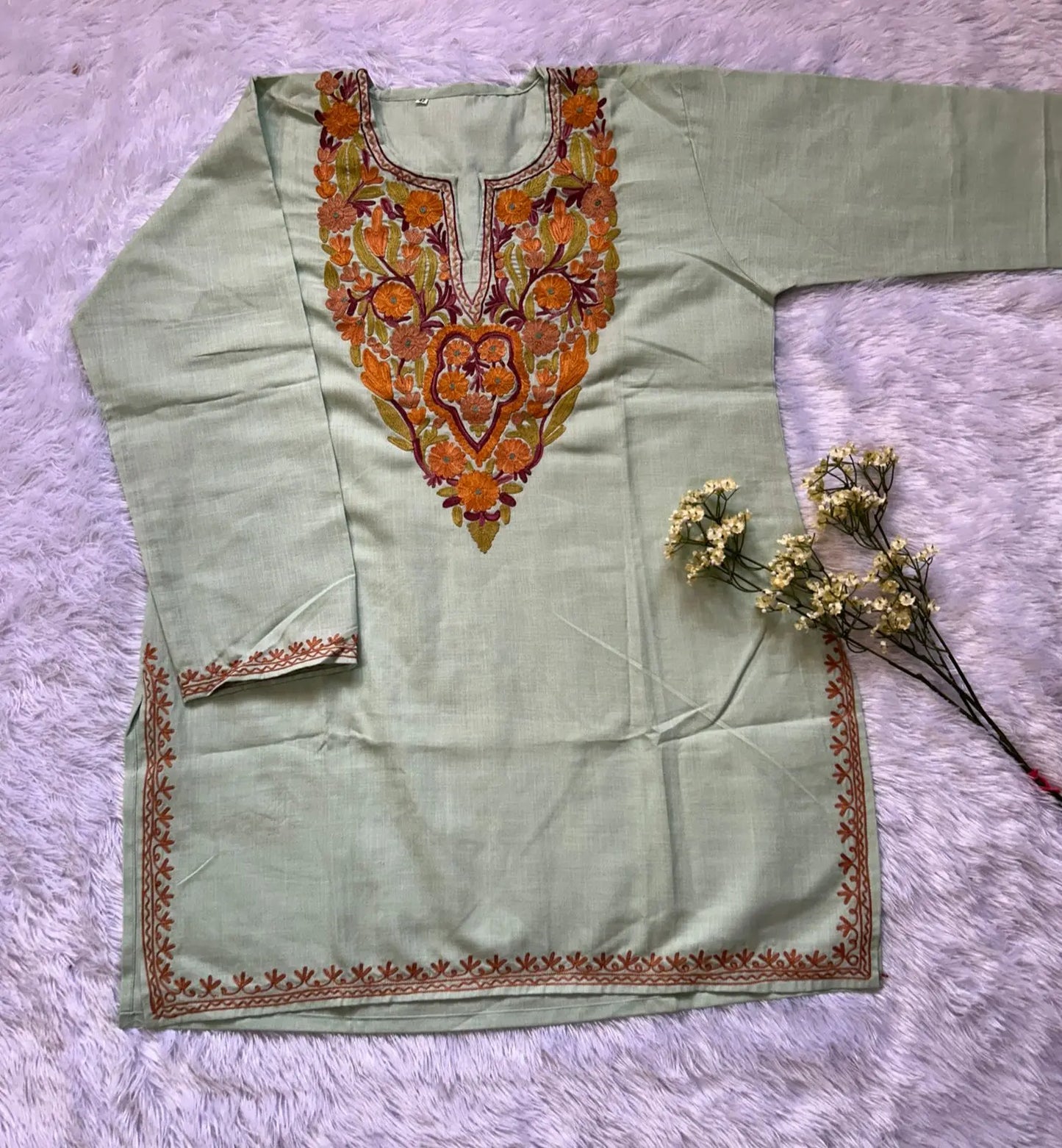 Blossom Kashmiri Short Top