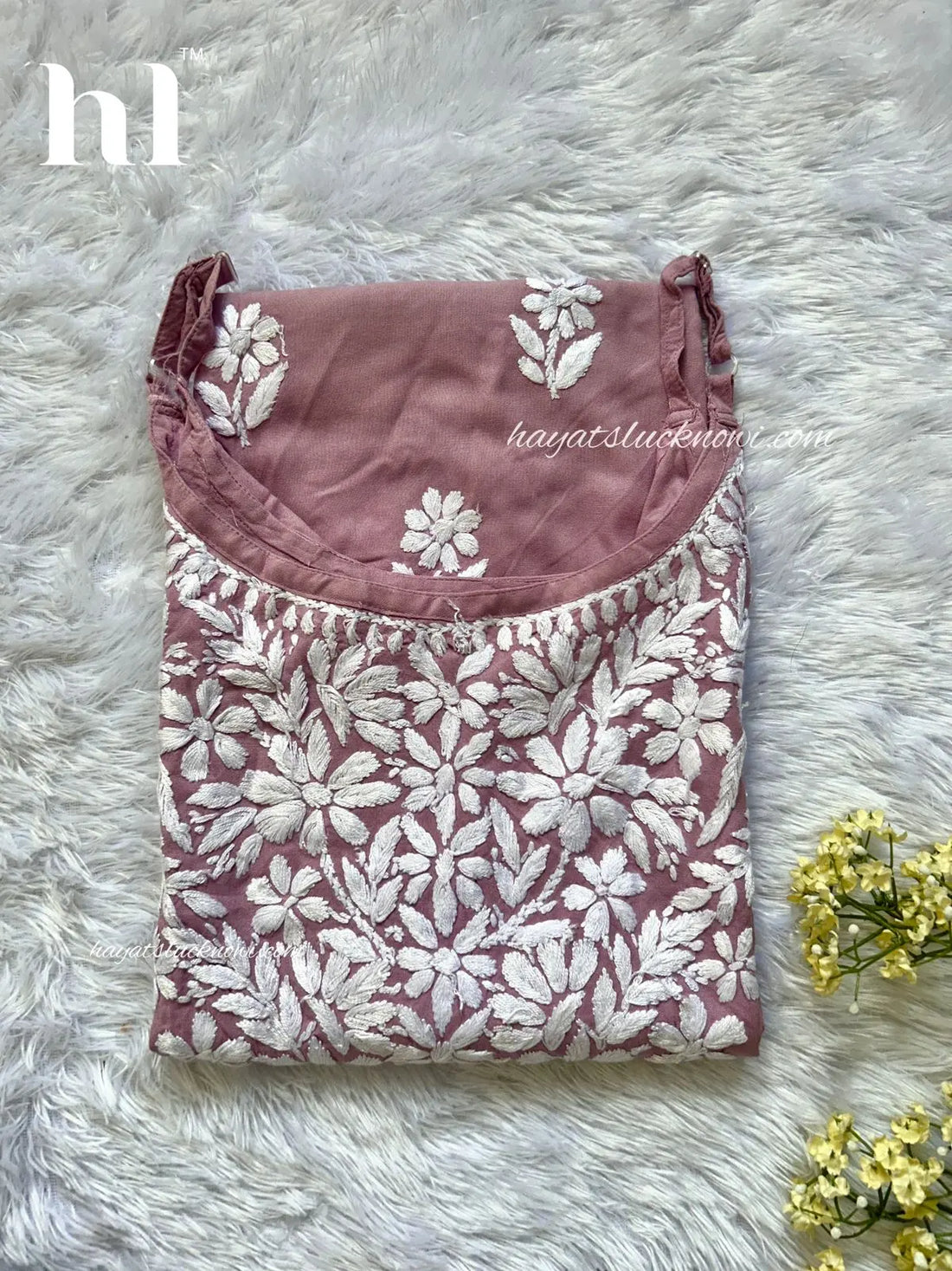 Muave Noodle Strap Long Kurti