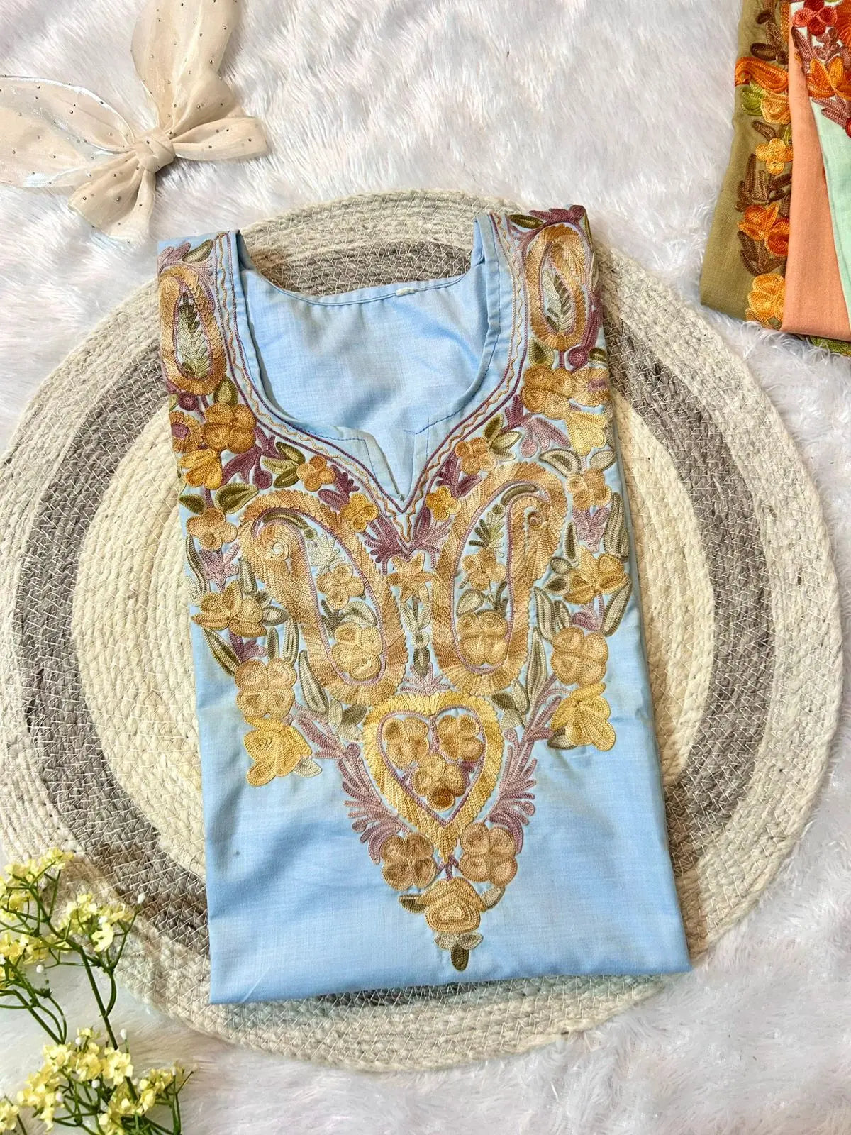 Naqsh Kashmiri Short Top