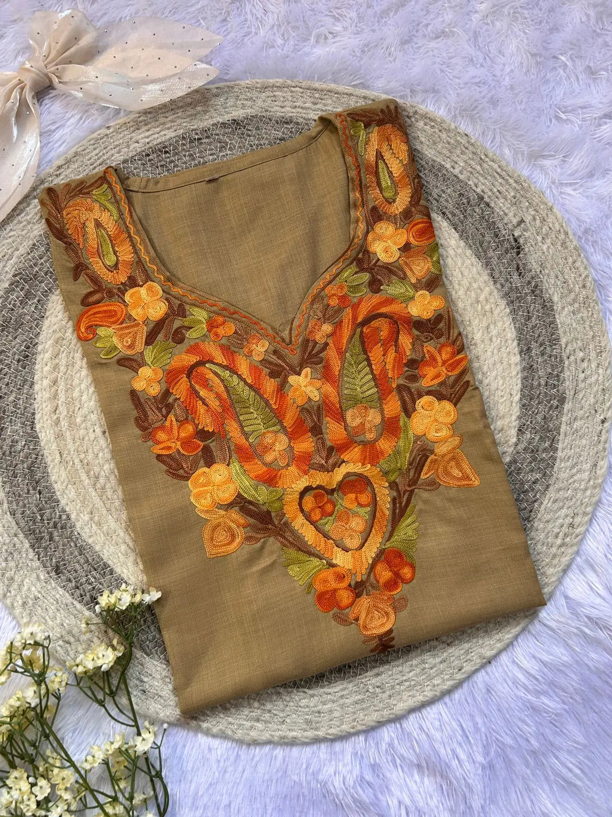 Naqsh Kashmiri Short Top