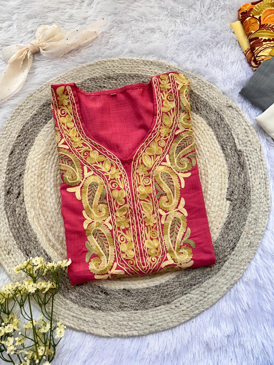 Saumya Kashmiri Long Kurta