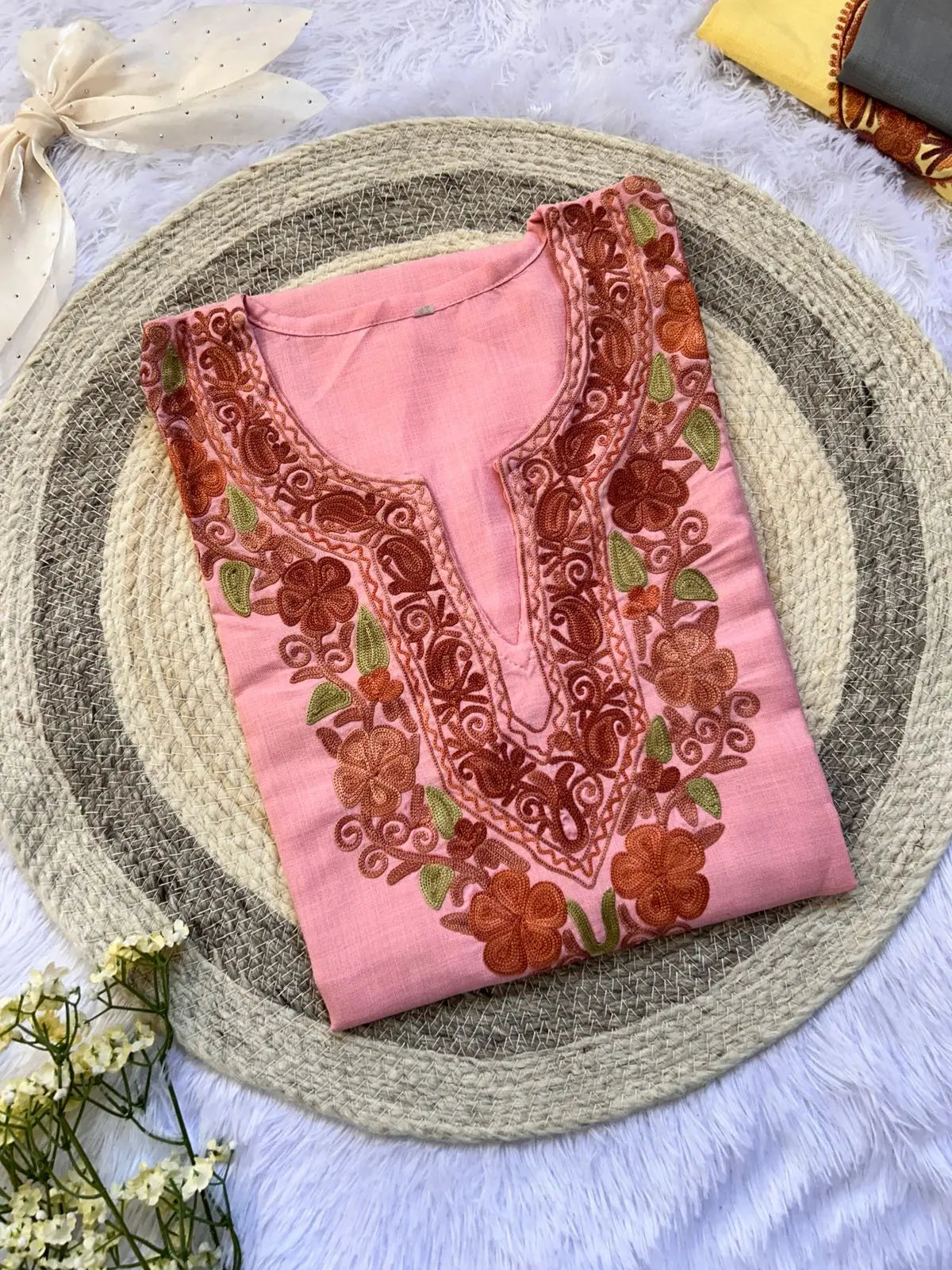 Gulnaz Kashmiri Long Kurta