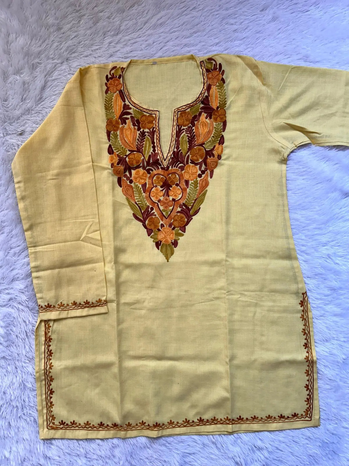 Blossom Kashmiri Short Top