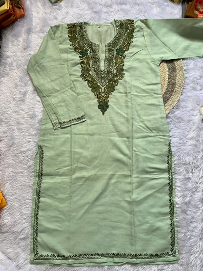 Gulnaz Kashmiri Long Kurta