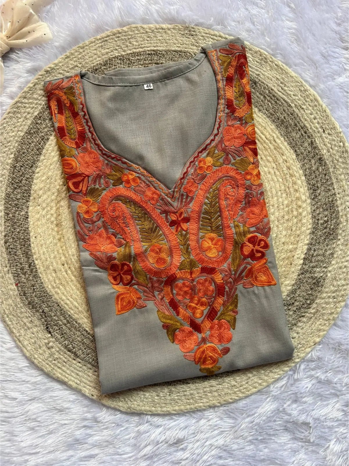 Naqsh Kashmiri Short Top