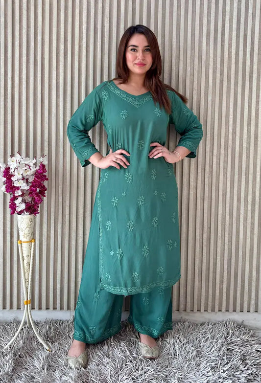 Ilma Chikankari Modal Set