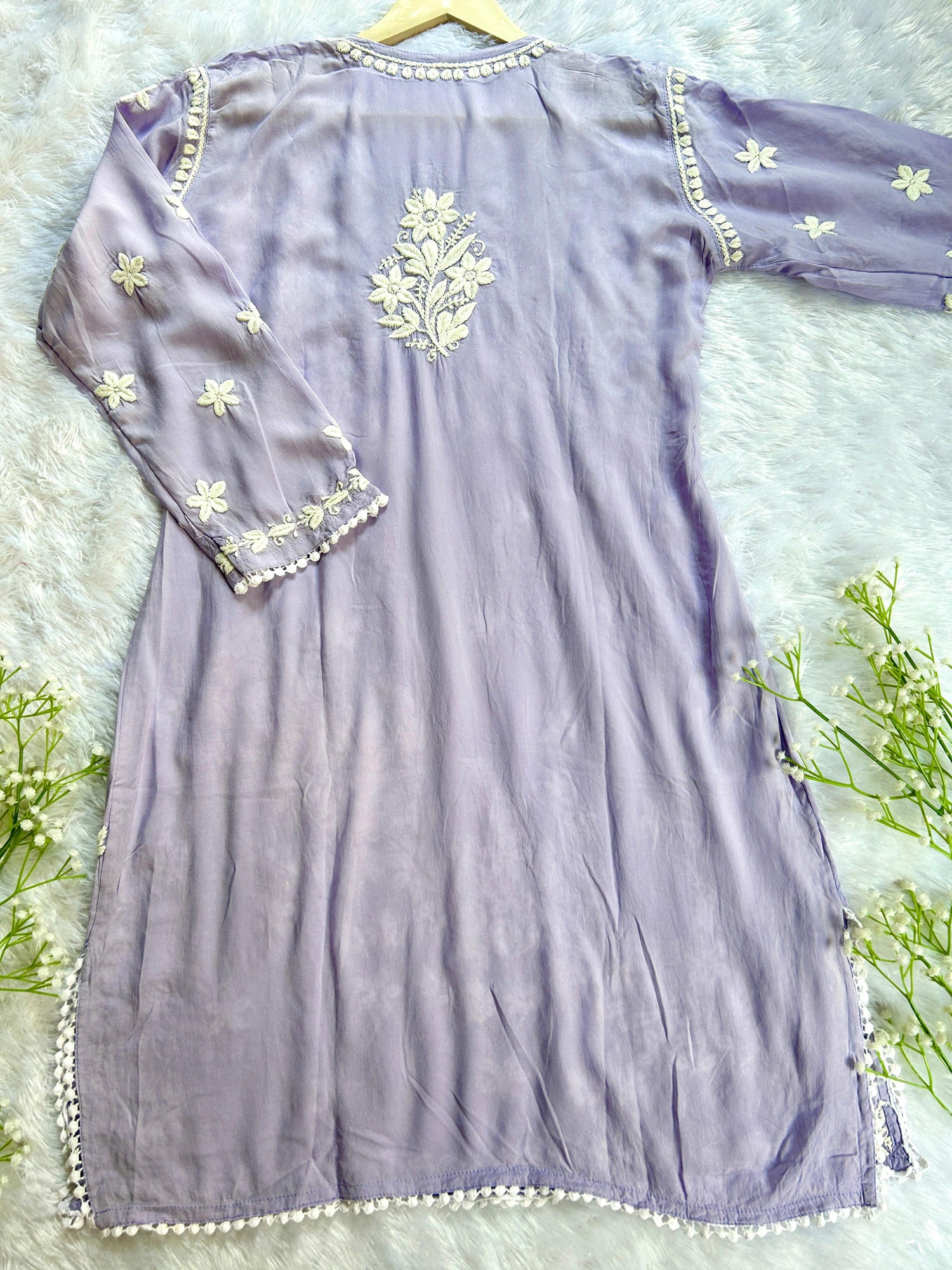 Aiman lavender modal co-ord - Set