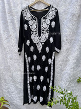 Nuzhat black modal kurti - Hayat&