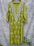 Nuzhat light green modal kurti - Hayat&