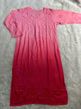 Pink chanderi kurti - Hayat&